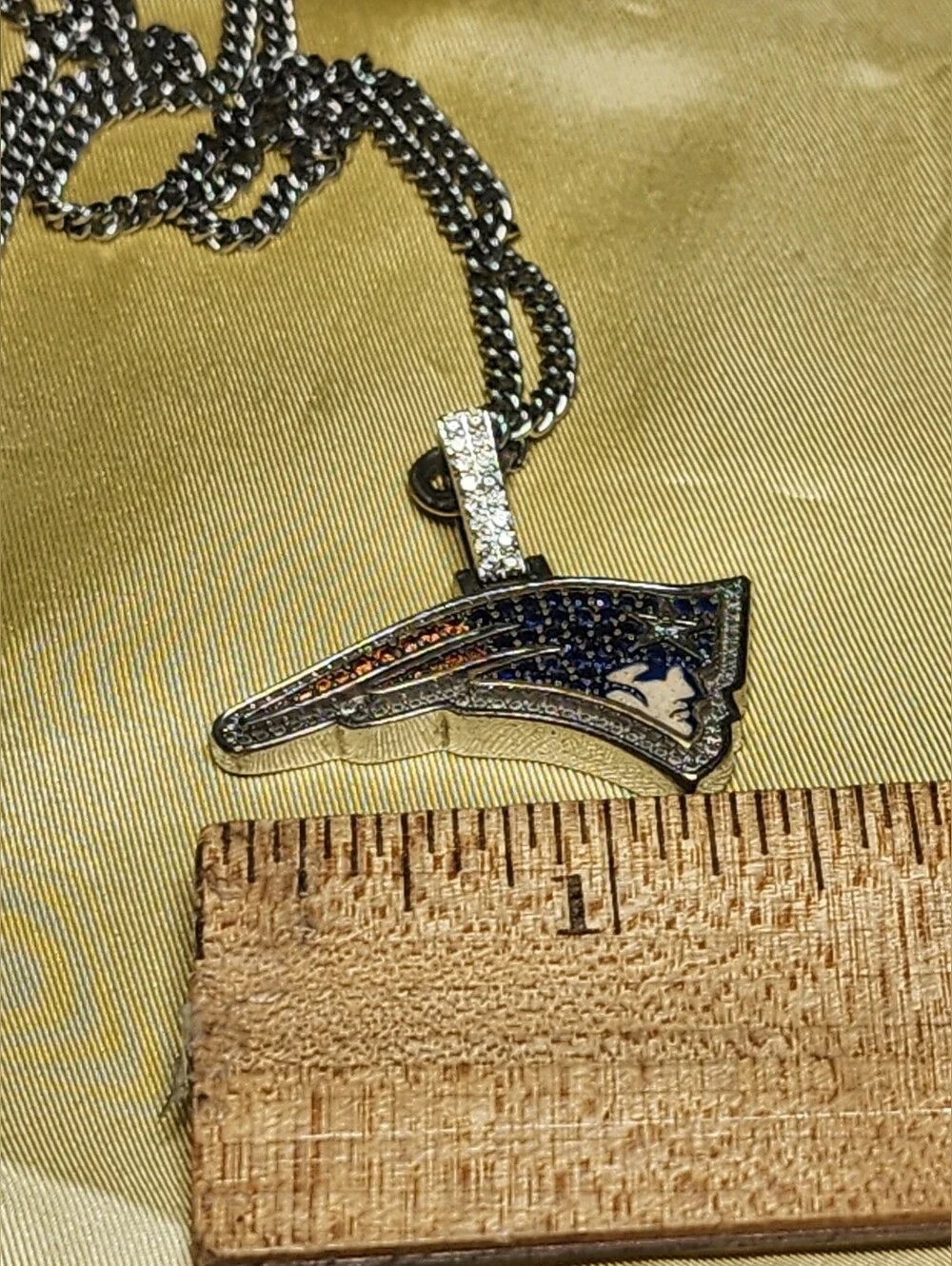 New England Patriots Pendant Necklace